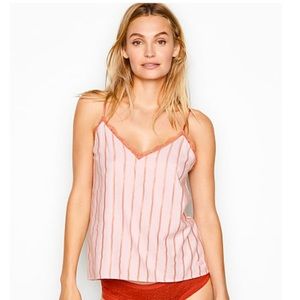 Victoria’s Secret Flannel Cami Sleep Short Set